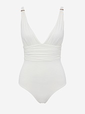 Купальник слитный жен Melissa Odabash Panarea Edition Cr Ivory