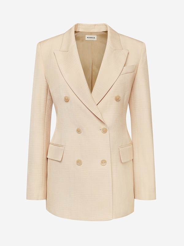 Жакет жен P.A.R.O.S.H. D420266 087 CHAMPAGNE - 0