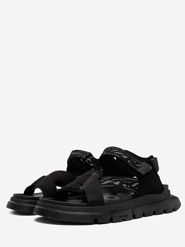 Сандалии муж Hugo 50517053 002 Black - 3