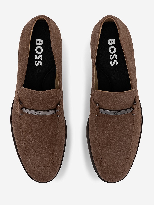 Лоферы муж Hugo Boss 50516632 260 Medium Beige - 2