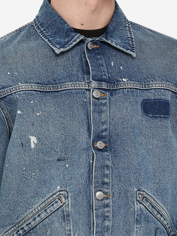 Куртка джинсовая муж MM6 SH0AM0006 S30589 979 - 5