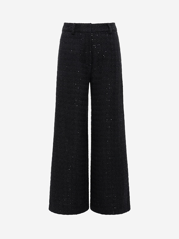 Брюки жен THELAURENT THL25PTBK25 BLACK - 0