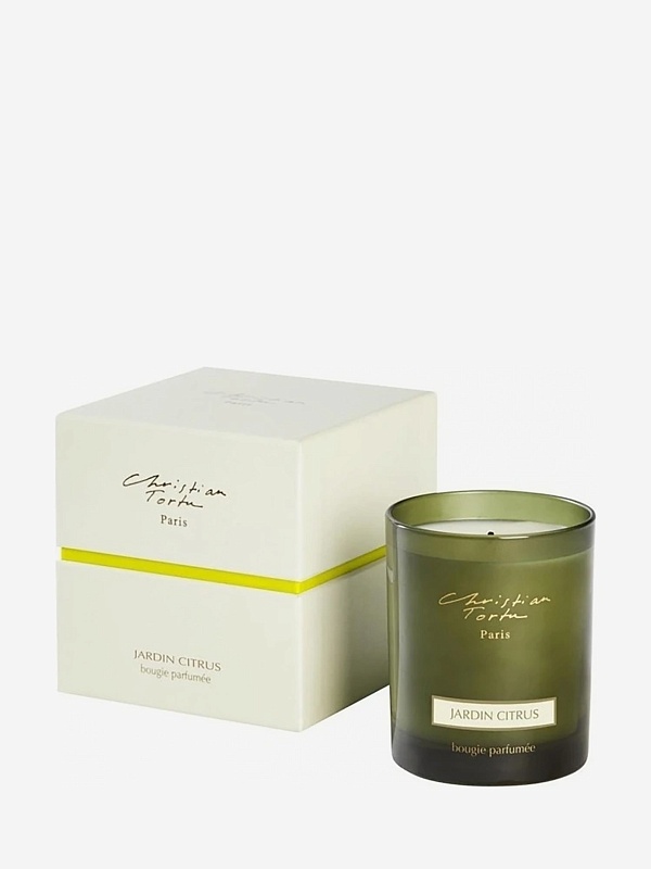Свеча унисекс CHRISTIAN TORTU N019872 JARDIN CITRUS 190 г - 1