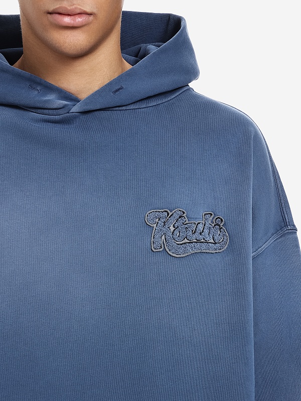 Худи муж Ksubi MFA25FL001 DARK BLUE - 4