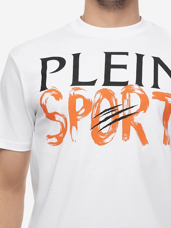 Футболка муж Philipp Plein Sport SADC MTK6914 SJY001N 01 white - 4