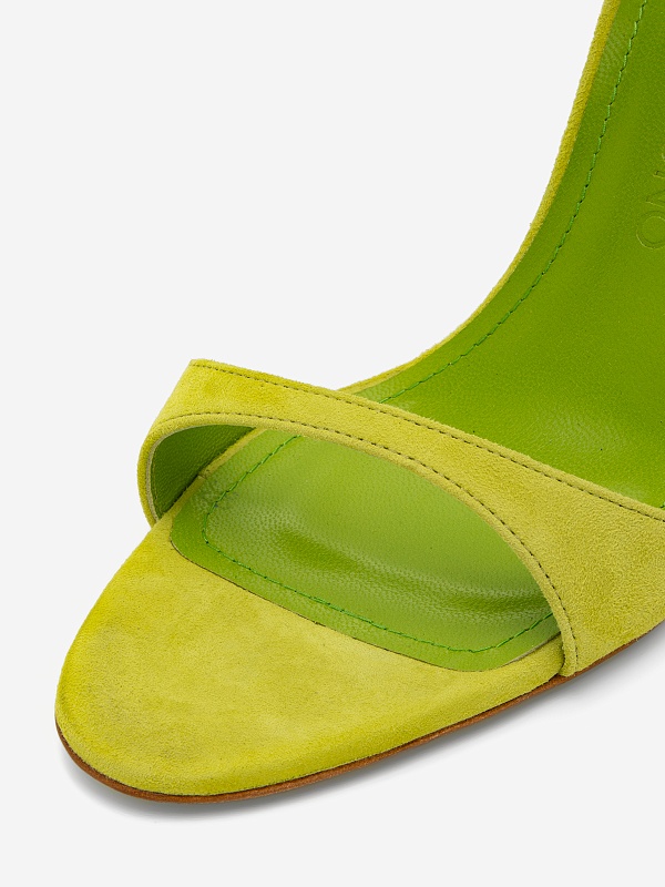 Сандалии (каблук) жен Ricagno TAMARA SANDAL Green - 5