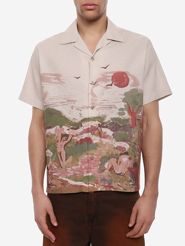 Рубашка муж Carne Bollente SS26SSS0101 Allover - 3