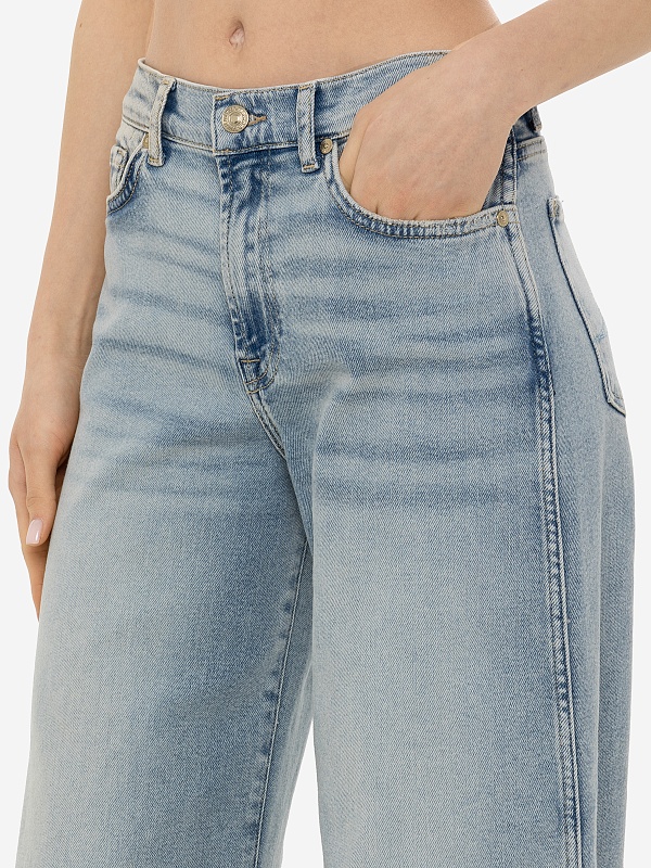 Джинсы жен 7 For All Mankind JSP01200VY LIGHT BLUE - 5