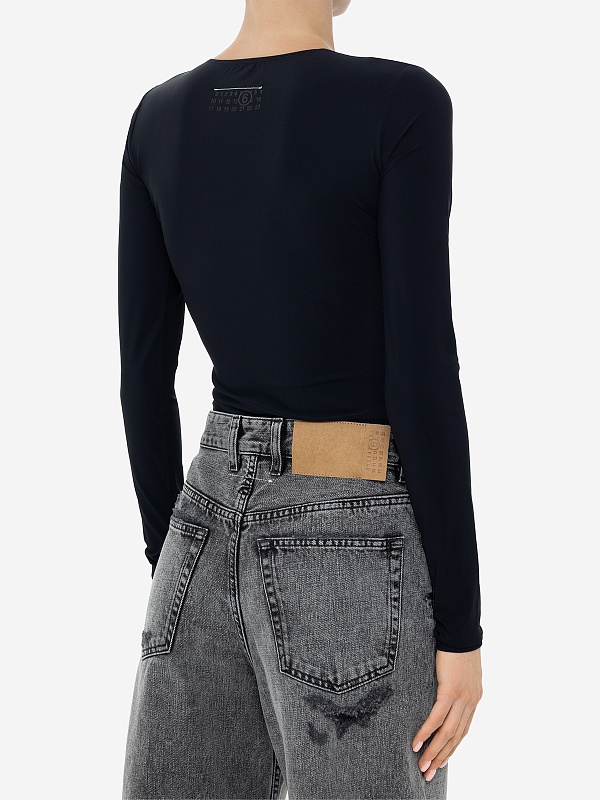 Боди жен MM6 S52NA0064 S24625 900 - 4