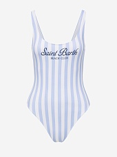 Купальник слитный жен MC2 Saint Barth LOR0001 03759H SB BEACH STRIPES V 31