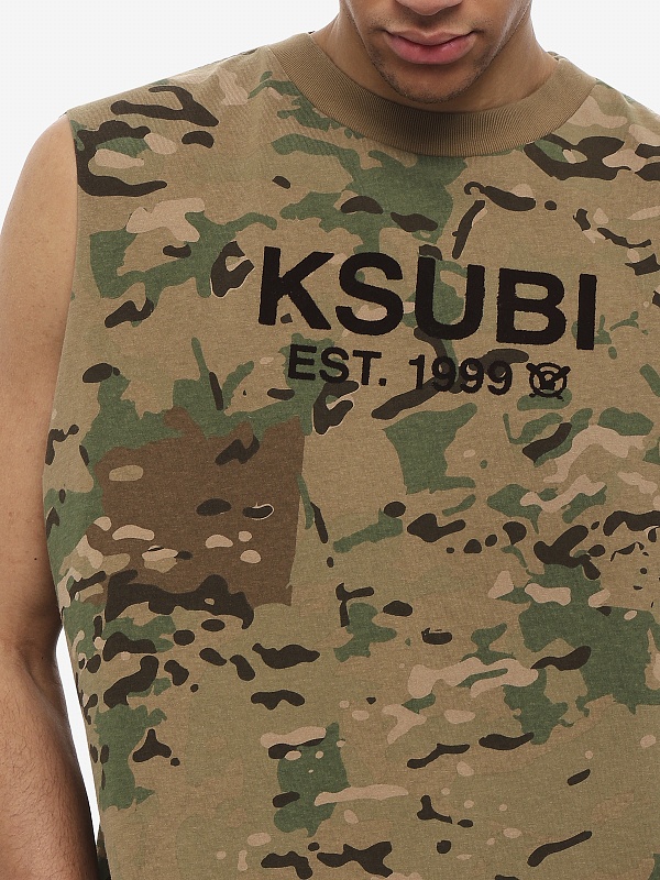 Майка муж Ksubi MSP26TA001 GREEN - 6