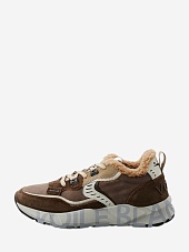 Кроссовки муж Voile Blanche 2019471.02. 1D13 DARK BROWN-TAUPE