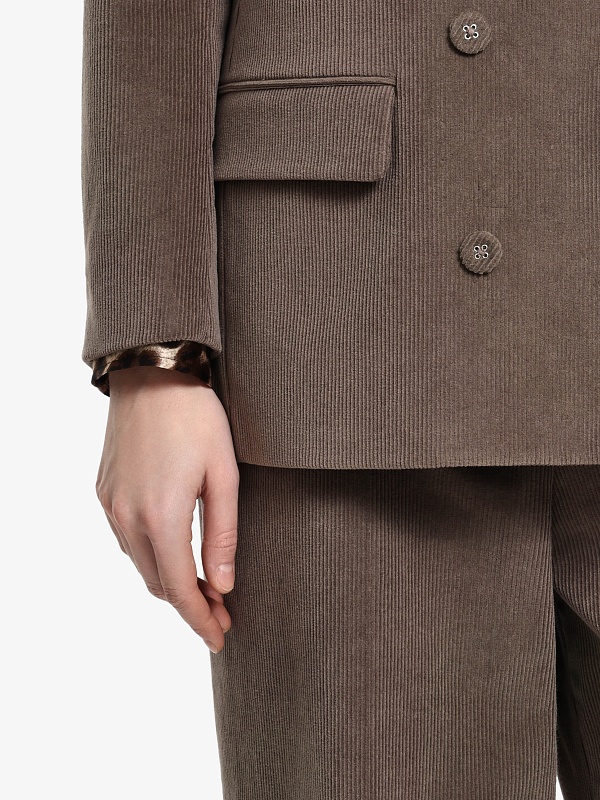 Жакет жен Officine Generale W25WTLG408 TAUPE - 4