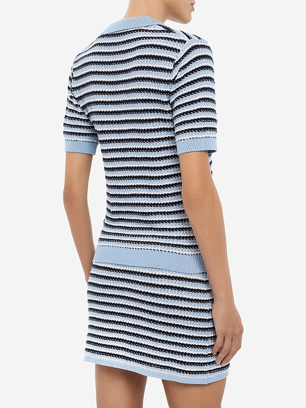 Поло жен MC2 Saint Barth CDY003 03773L STRIPES 3110 - 4