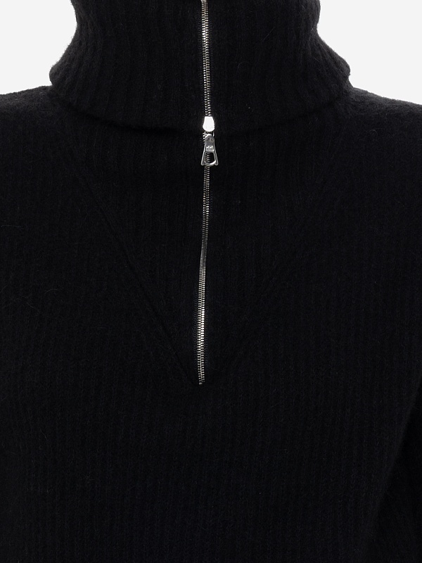 Свитер жен Officine Generale W24WKNT308 BLACK - 5