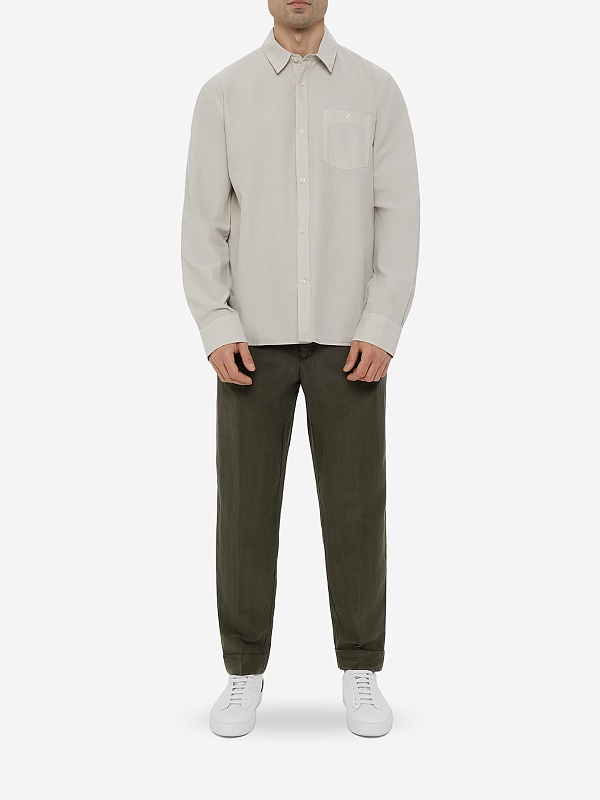 Брюки муж Officine Generale S24MTLG453PRE OLIVE NIGHT - 2