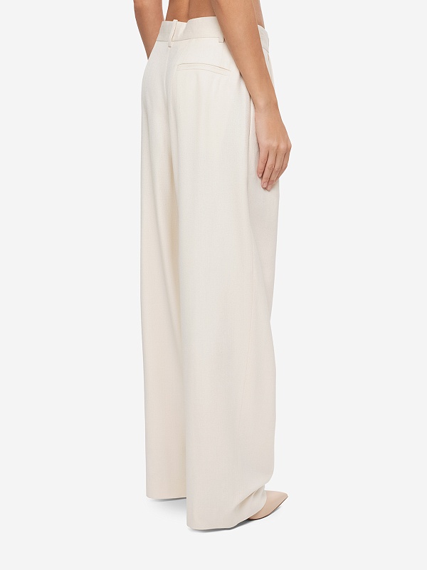 Брюки жен THE ROW 7519-W2709 ATC ANTIQUE CREAM - 3