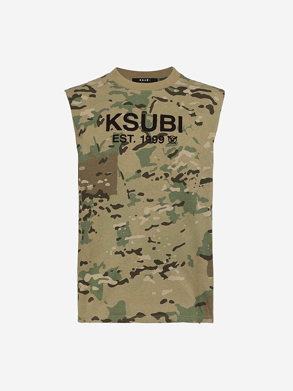 Майка муж Ksubi MSP26TA001 GREEN - 0