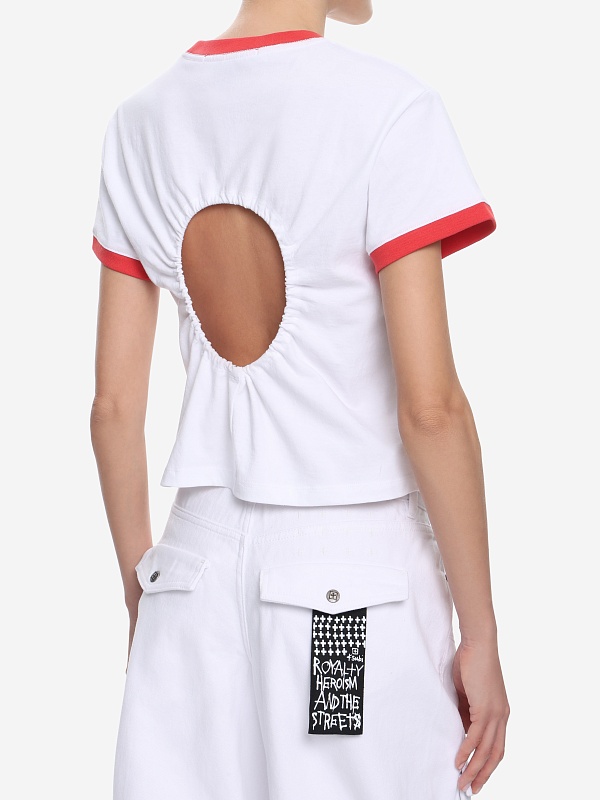 Футболка жен Ksubi WPS26TE002 white - 3