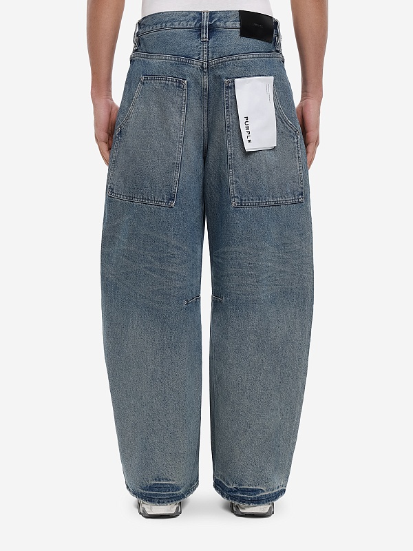 Джинсы муж PURPLE M0022-WOSB226 LT INDIGO - 4