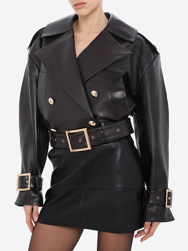 Куртка кожаная жен Retrofete 12056-19 TOB - 3