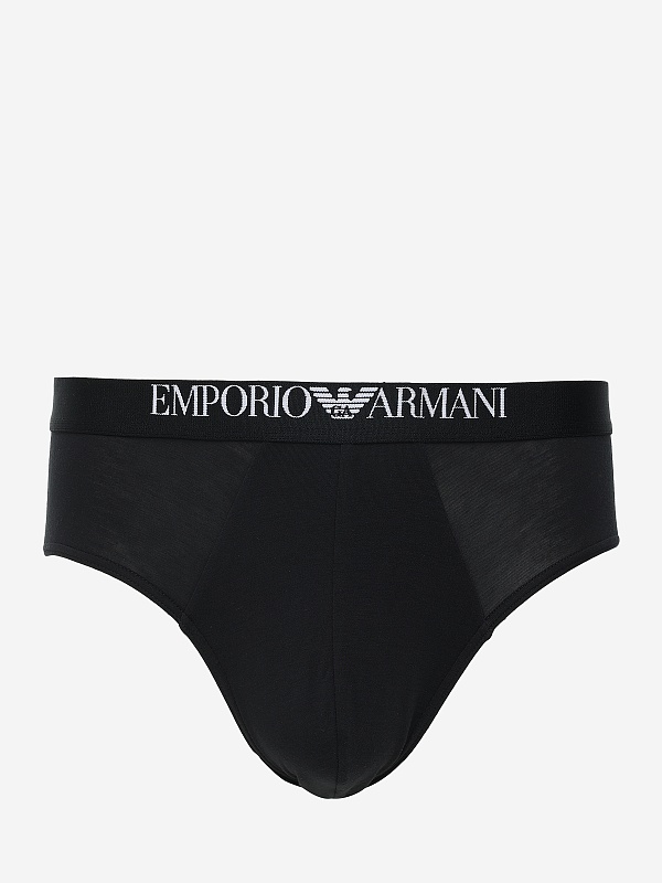 Набор (трусы 2 пары) муж Emporio Armani EM000251 AF14134 MC005 BLACK/BLACK - 1