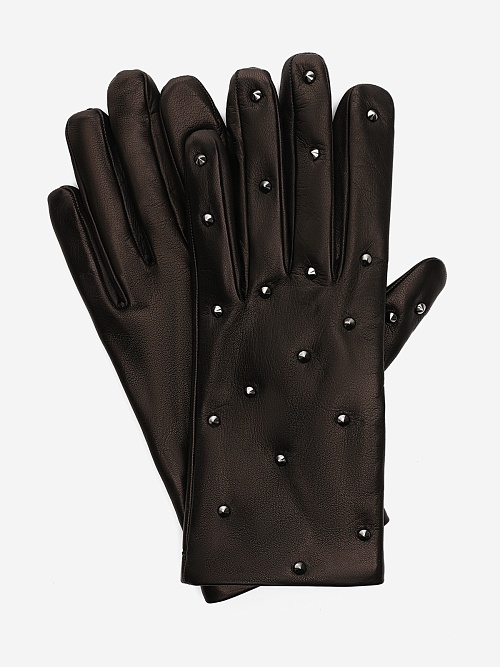 Перчатки жен Portolano 5110 BLACK / BLACK - 0