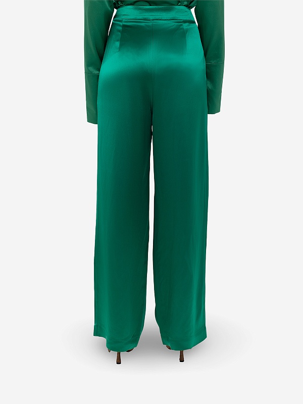 Брюки жен Danamé 324FW3505A FOREST GREEN - 4