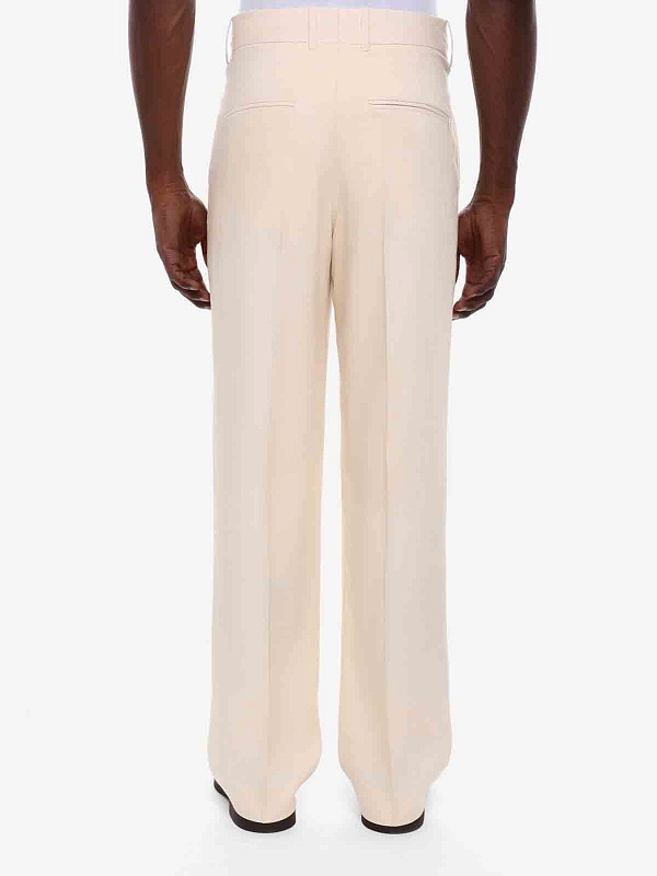 Брюки муж Drôle de Monsieur K-BP165-VI029-OW OFF WHITE - 3