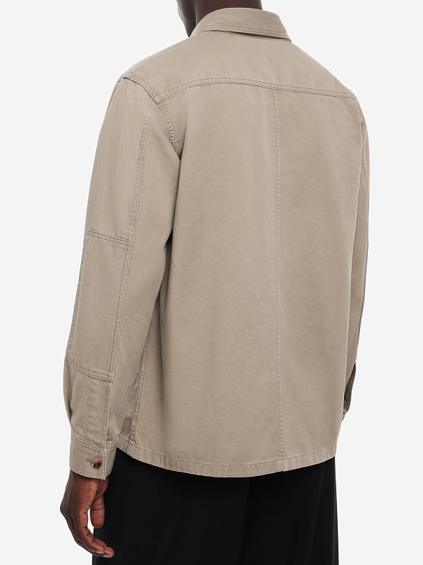 Рубашка муж Tonywack BF12SH301 BEIGE - 4