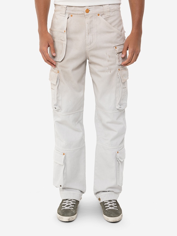 Брюки муж CULTURA S25CULT_A046 DIRTY WHITE - 3