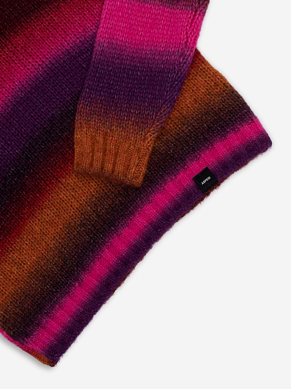 Свитер дев Aspesi F23021MAEM905 (10A - 12A) 636 BEETROOT PINK - 4