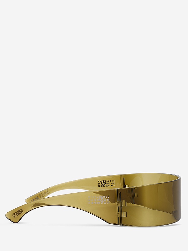 Солнцезащитные очки MM6 LUNETTE 6 H33 MARRON VERTES 138 110 - 2