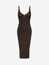 Платье жен P.A.R.O.S.H. D550947 086 TESTA DI MORO