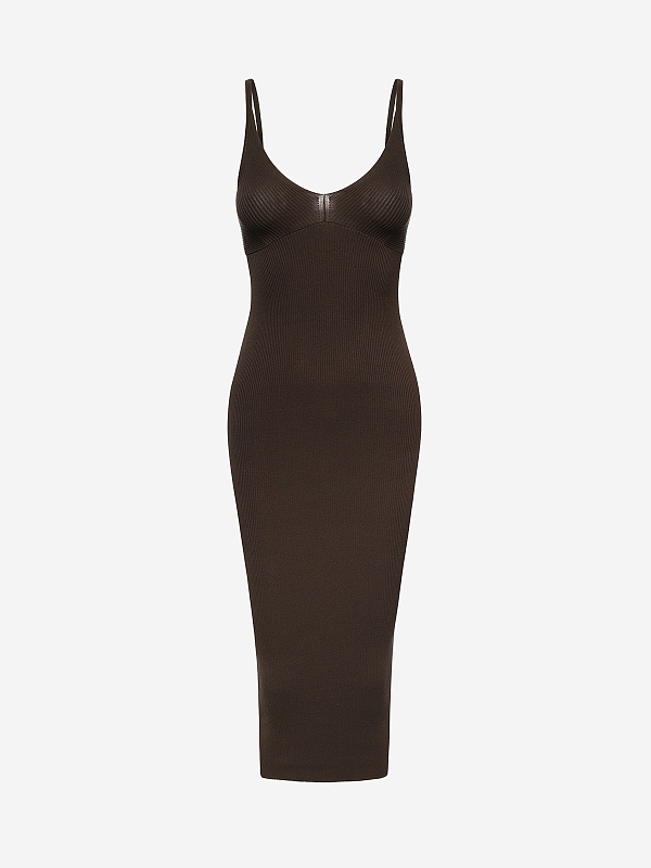 Платье жен P.A.R.O.S.H. D550947 086 TESTA DI MORO - 0