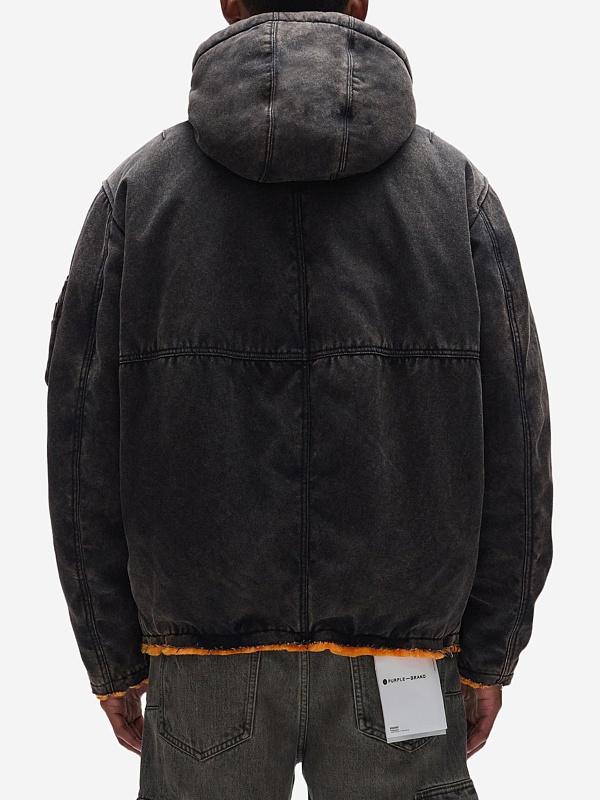 Бомбер PURPLE M6103-APHB825 BLACK - 2