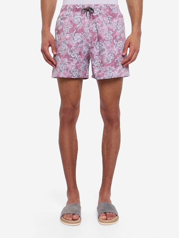 Плавки муж Emporio Armani EM000583 AF20447 F4028 ORCHID PRINT OCTOPUS - 3