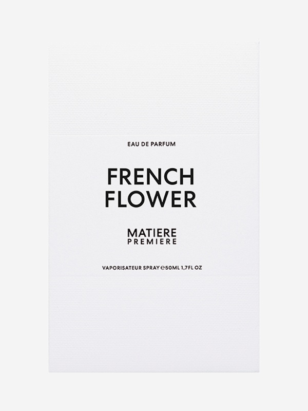 Парфюмерная вода унисекс MATIERE PREMIERE 3760372460082 FRENCH FLOWER 50мл - 1