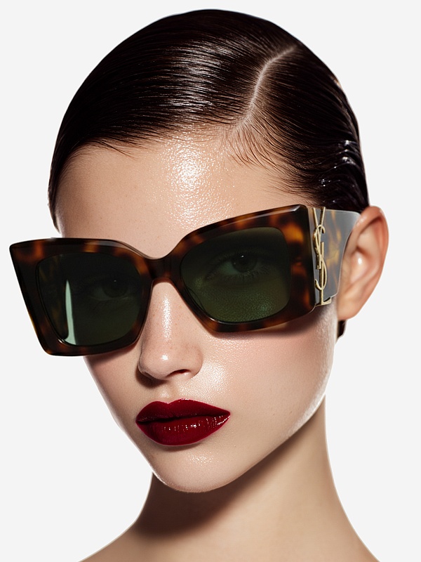 Солнцезащитные очки Saint Laurent SL M119 BLAZE 002 54 18 135 - 1