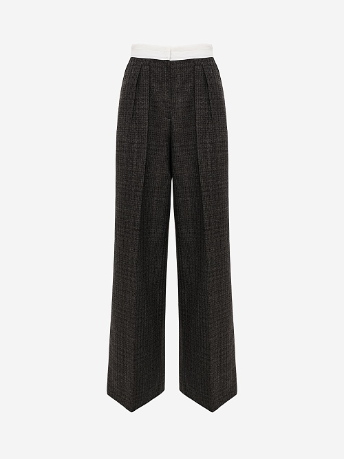 Брюки жен Officine Generale W25WTLG453 ICEDCOF/DKBRWN/ECRU - 0