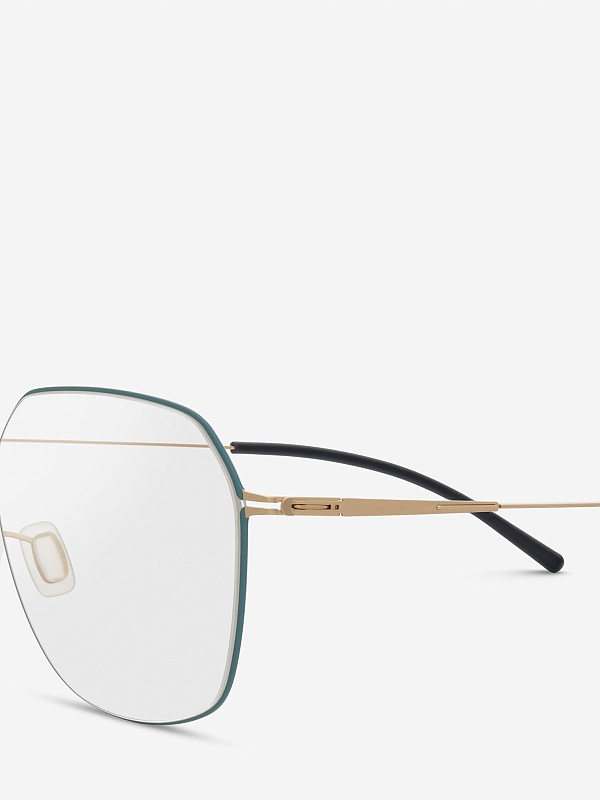 Оправа Ic Berlin IC ADA ROSE-GOLD-AQUA CIRCLE/MARINE BLUE 54 18 145 - 3