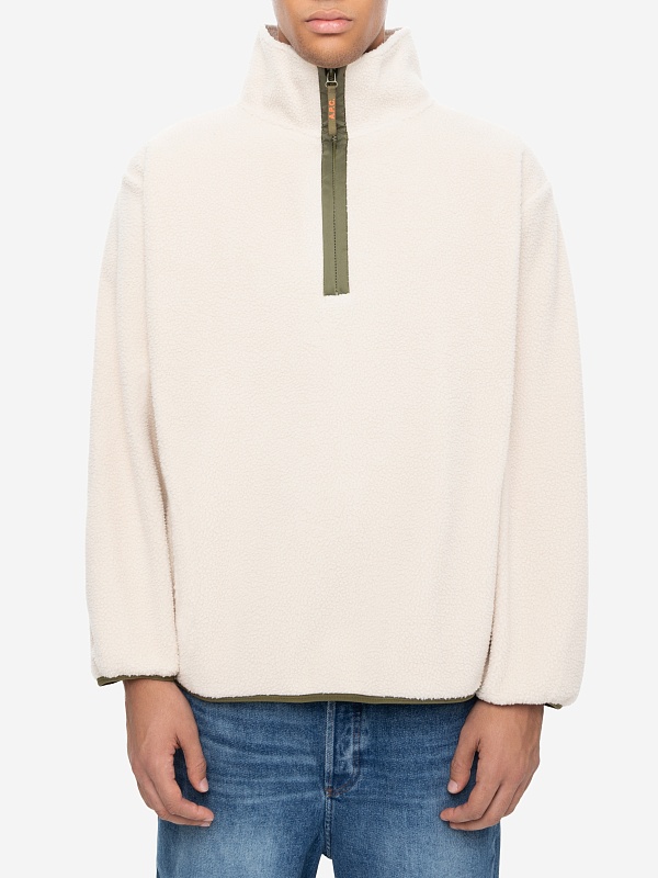 Толстовка муж A.P.C. PSAIF-H27990 ACC OFF WHITE - 2