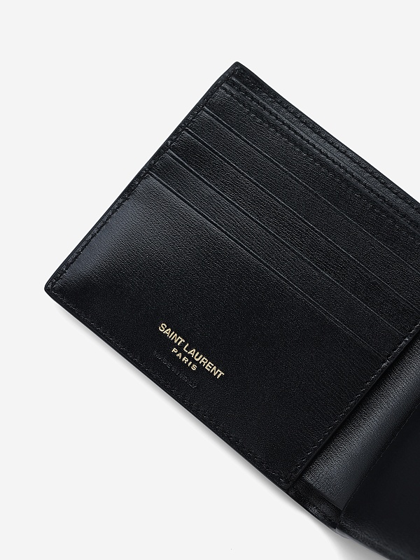 Кошелек муж Saint Laurent 607727/02G0W1000 Nero - 3