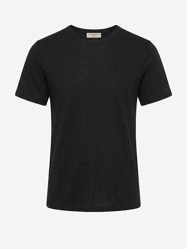 Футболка муж Officine Generale S26MTEE211 BLACK BLACK - 0