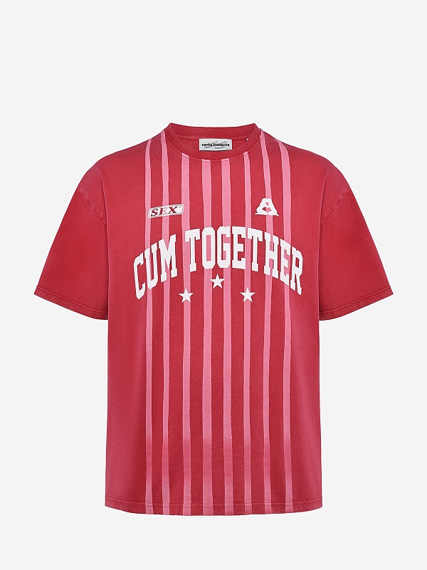 Футболка муж Carne Bollente AW25ST0107 Off-Red - 5