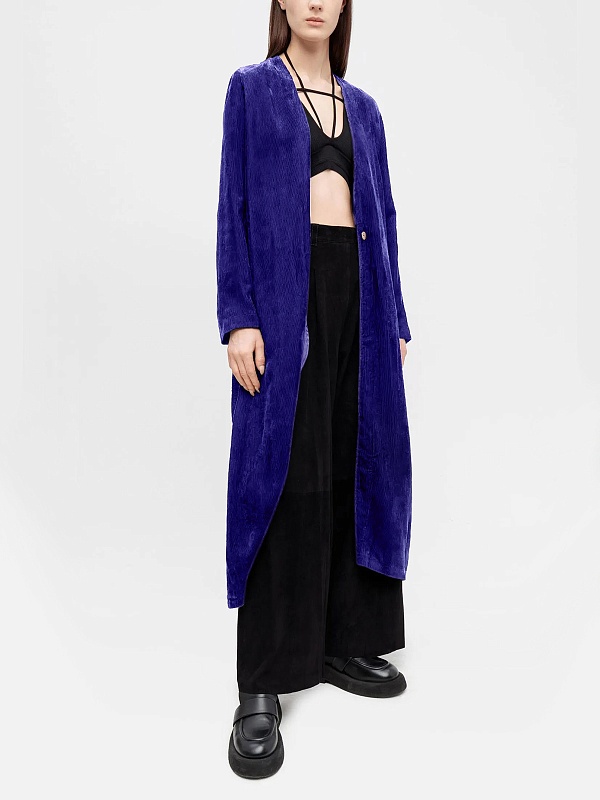 Кардиган жен Forte Forte 10650_my coat bleu 5100 - 1