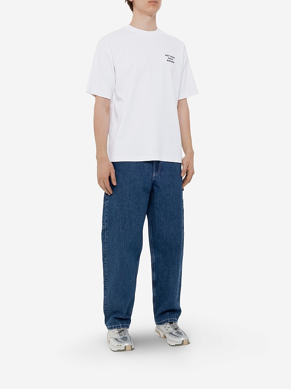 Футболка муж Drôle de Monsieur PERM-TS203-CO002-OPW OPTIC WHITE - 2