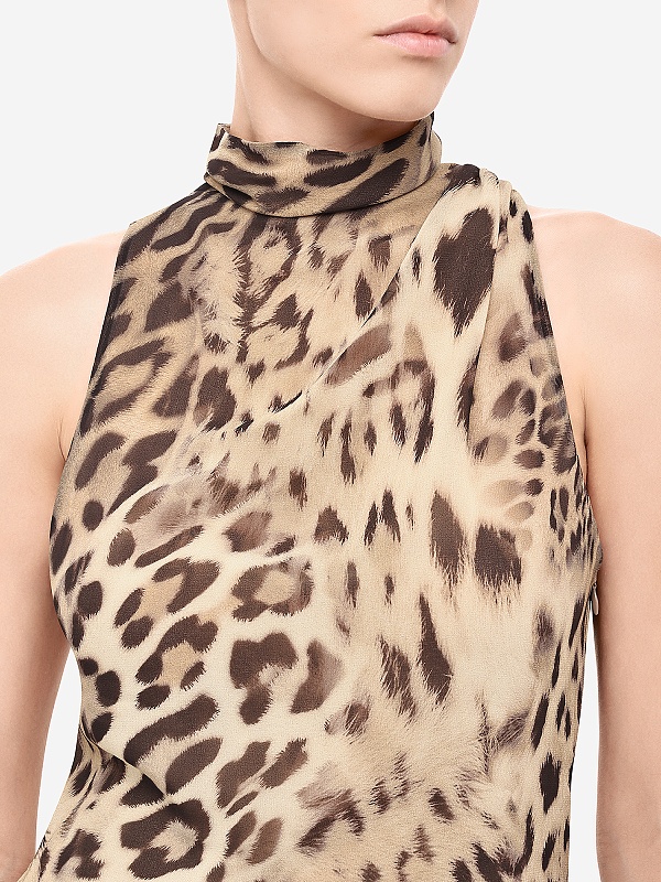 Платье жен THE ANDAMANE T180194A TNP255 ANIMALIER - 4