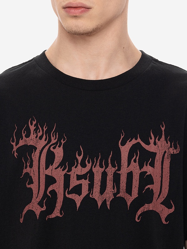 Футболка муж Ksubi MPS25TE043 BLACK - 5