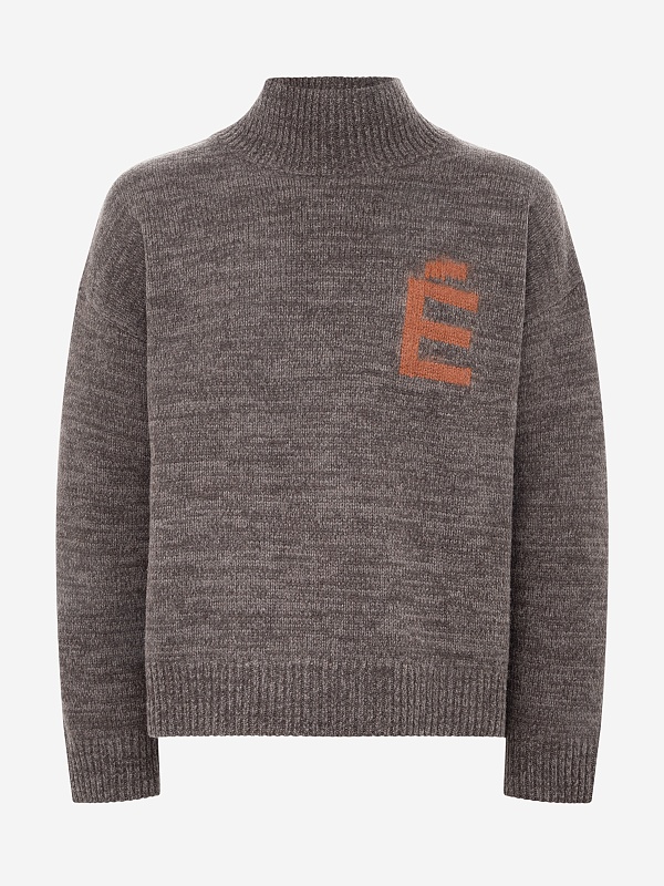 Свитер муж Etudes Studio H25MMKNI611-70 DK BROWN - 5